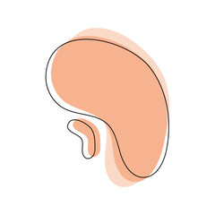 Abstract Shape Element