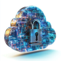 SASE. Secure Access Service Edge data encryption infrastructure. Network protection zero trust. Cloud security. Edge computing. Encrypted data flow into cloud network illustration.