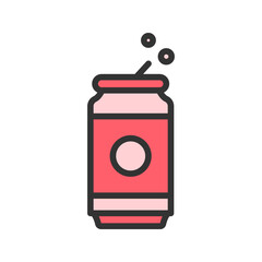 Soft Drink icon vector image. Suitable for mobile apps, web apps and print media.