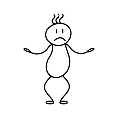 Stickman Expression Line