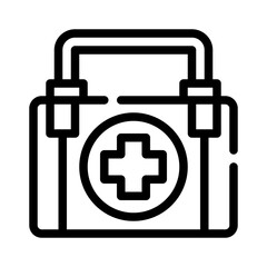 first aid line icon