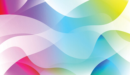 Geometric Pattern With Lines, Wave. For Your Design Ad, Banner, Cover Page. Vector Illustration with Color Gradient.