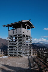 長野県荒砥城の古いやぐら