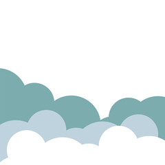Cute Footer Cloud