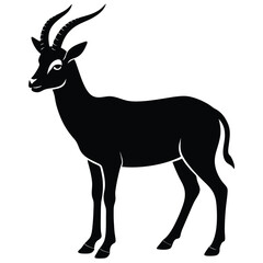 addax vector animal