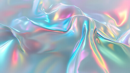 Obraz premium Abstract colorful design with swirling smoke creates a dynamic artistic backdrop of neon light and fractal patterns