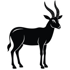 addax vector animal