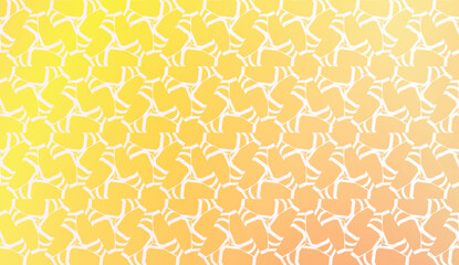 Design Pattern With Abstract Modern Ornament. Triangles Style. Gradient Background Bright Colors. For Soft Banner Template. Vector Illustration. Idea For Your Business