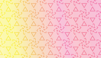 Abstract Geometric Background. Vector illustration. Gradient color