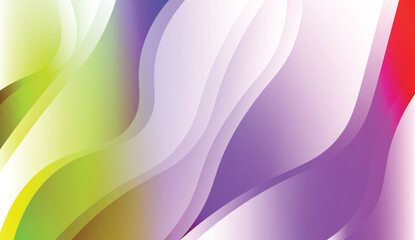 Template Modern Background With Curves Lines. For Elegant Pattern Cover Book. Vector Illustration with Color Gradient.