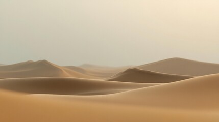 Calming abstract landscape soft blurred background earthy tones