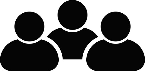 people icon set. User symbol. profile login. Avatar account sign