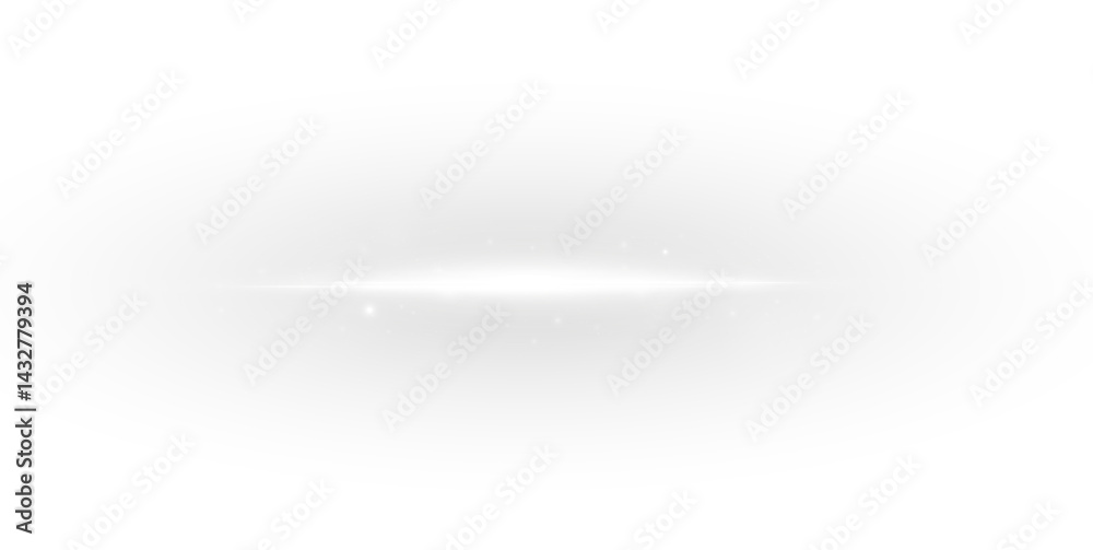 Aufkleber png dynamic light line with glow, shine, sparkle, and flare. abstract horizontal streak effect with 