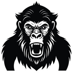 ape vector animal