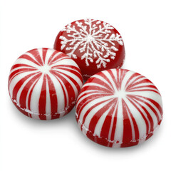 Obraz premium christmas candy canes