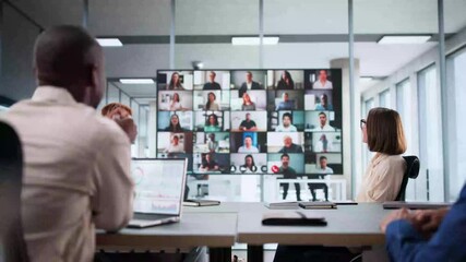 Business Video Conference Online Meeting - Powered by Adobe