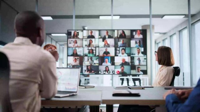 Business Video Conference Online Meeting