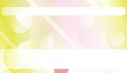 Fototapeta premium Wavy Background with Lines, Circle. For Cover Page, Landing Page, Banner. Vector Illustration