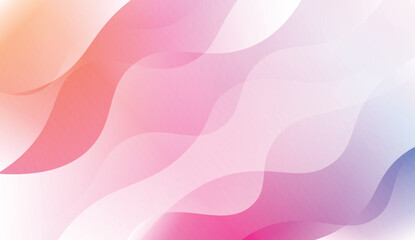 Geometric Pattern With Lines, Wave. For Your Design Ad, Banner, Cover Page. Vector Illustration with Color Gradient.