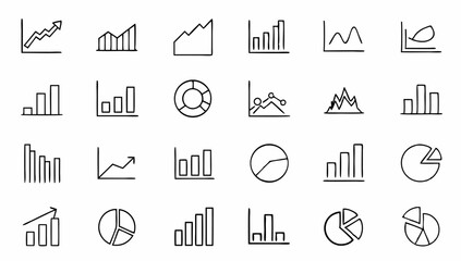 graphs-and-graphs-icon-set-with-editable-stroke--c.eps