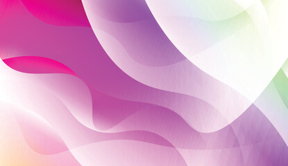 Blurred Decorative Design In Abstract Style With Wave, Curve Lines. For Elegant Pattern Cover Book. Vector Illustration with Color Gradient.