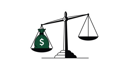 Unbalanced Justice Scale