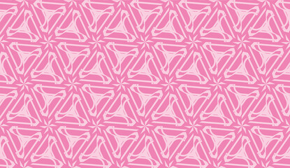 Vector Seamless layout with curved line, illusion triangles. Abstract hipster pattern. For your wallpaper, advert, banner, poster.