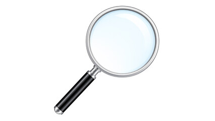 A Magnifying glass,image isolated on white background