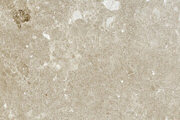 Obraz premium Close-up view of a light beige stone surface with subtle markings.