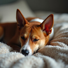 basenji portrait