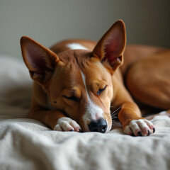 basenji portrait