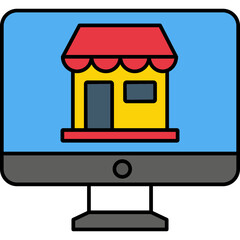 Online Marketplace   SVG Icon
