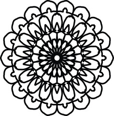 Minimalist, Floral, or Geometric Mandala Art – Detailed and Symmetrical Design for Frames, Patterns, Digital Printing, Coloring Books, Tattoos, Home Decor, Ornaments, and More