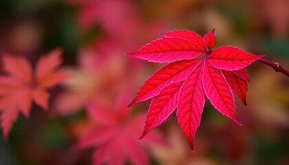 Vibrant Autumn Leaf
