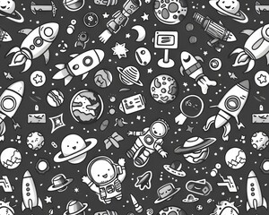 Cartoon illustrator card or background