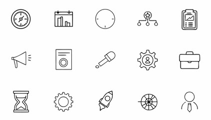 project-management-set-of-web-icons-in-line-style-.eps