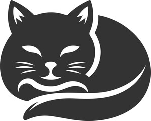 Silhouette of a cat