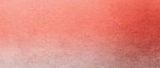 Fototapeta premium Delicate coral gradient on textured paper creating a soft and inviting backdrop for artistic projects and graphic design with a subtle and elegant aesthetic appeal