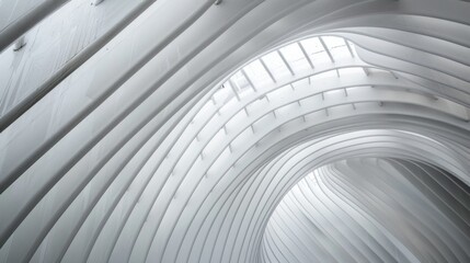 Fototapeta premium Minimalist design in modern abstract structure