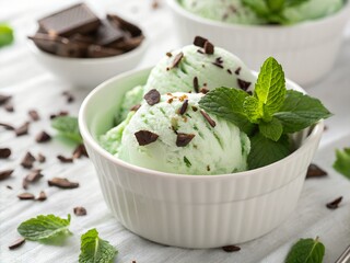 Ice Cream- Mint Chocolate Chip