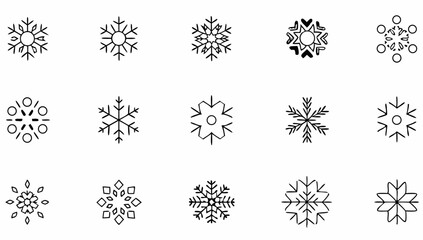 set-of-snowflake-icons--snowflake-winter--black-sn.eps