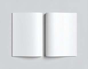Brochure and Magazine Mockup