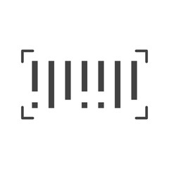 Barcode icon vector image. Suitable for mobile apps, web apps and print media.