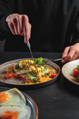 A fresh and delicious breakfast for you