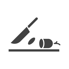 Chop icon vector image. Suitable for mobile apps, web apps and print media.