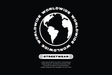 Graphic tee, T shirt design, streetwear design	