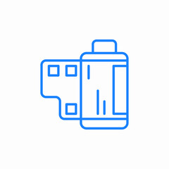film roll icon sign vector