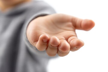 Open Hand Offering Gesture