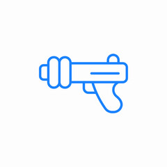 space gun icon sign vector