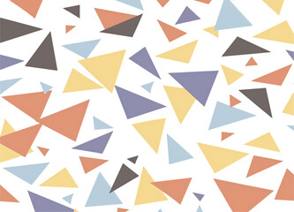 seamless geometric pattern with triangles